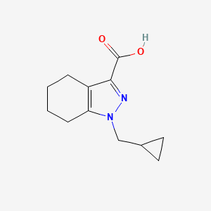 1-(Cyclopropylmethyl)-4,5,6,7-tetrahydro-1H-indazole-3-carboxylic acid