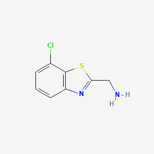 (7-Chlorobenzo[d]thiazol-2-yl)methanamine