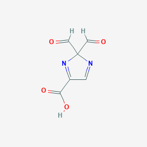 2,2-Diformyl-2H-imidazole-4-carboxylic acid