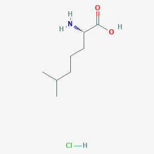 (S)-2-Amino-6-methylheptanoic acid hydrochloride