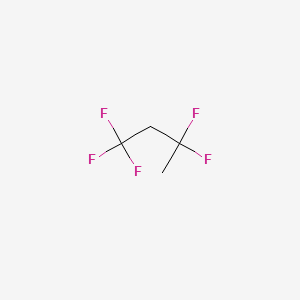 molecular formula C4H5F5 B1294926 1,1,1,3,3-五氟丁烷 CAS No. 406-58-6