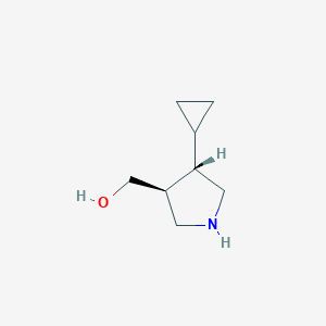 Rel-((3S,4S)-4-cyclopropylpyrrolidin-3-yl)methanol