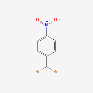 molecular formula C7H5Br2NO2 B1294932 Benzene, 1-(dibromomethyl)-4-nitro- CAS No. 619-75-0