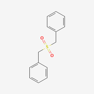 molecular formula C14H14O2S B1294934 Dibenzyl sulfone CAS No. 620-32-6