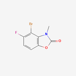 4-Bromo-5-fluoro-3-methylbenzo[d]oxazol-2(3H)-one