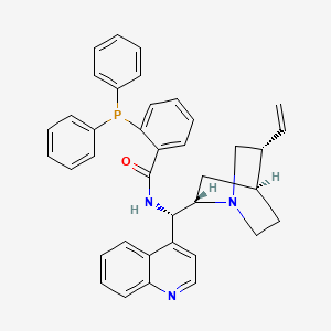 2-(Diphenylphosphino)-N-((S)-quinolin-4-yl((1S,2S,4S,5R)-5-vinylquinuclidin-2-yl)methyl)benzamide