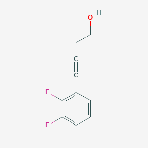 4-(2,3-Difluorophenyl)-3-butyn-1-ol