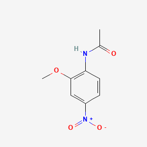 molecular formula C9H10N2O4 B1294939 N-(2-甲氧基-4-硝基苯基)乙酰胺 CAS No. 93-27-6