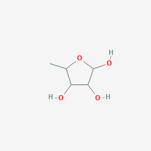 molecular formula C5H10O4 B12949434 5-Methyltetrahydrofuran-2,3,4-triol 