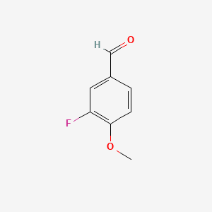 B1294953 3-Fluoro-4-methoxybenzaldehyde CAS No. 351-54-2