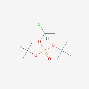 molecular formula C10H22ClO4P B12949559 Di-tert-butyl (1-chloroethyl) phosphate 