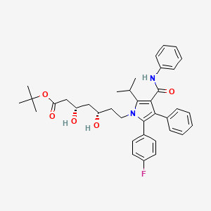 molecular formula C37H43FN2O5 B12949564 (betaS,deltaS)-Atorvastatin tert-Butyl Ester 