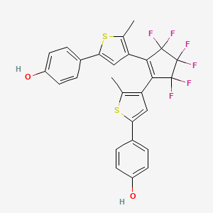 4,4'-(Hexafluorocyclopentene-1,2-diyl)bis(5-methylthiophene-4,2-diyl)bisphenol