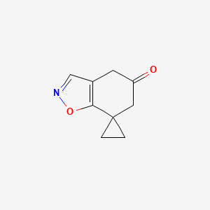 4H-Spiro[benzo[d]isoxazole-7,1'-cyclopropan]-5(6H)-one