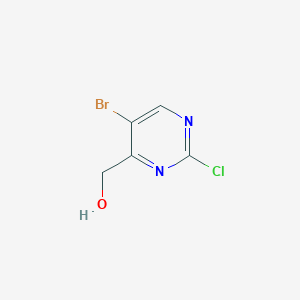 (5-Bromo-2-chloropyrimidin-4-yl)methanol