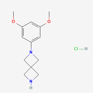 2-(3,5-Dimethoxyphenyl)-2,6-diazaspiro[3.3]heptane hydrochloride