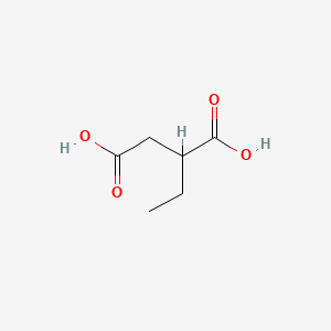 molecular formula C6H10O4 B1294975 2-乙基丁二酸 CAS No. 636-48-6
