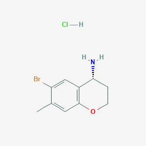 (R)-6-Bromo-7-methylchroman-4-amine hydrochloride