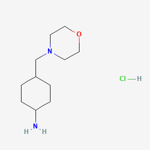 trans-4-Morpholin-4-ylmethyl-cyclohexylamine hydrochloride