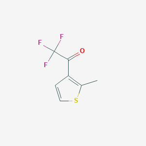 2,2,2-Trifluoro-1-(2-methylthiophen-3-yl)ethan-1-one