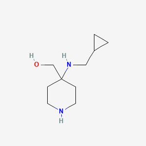 (4-((Cyclopropylmethyl)amino)piperidin-4-yl)methanol