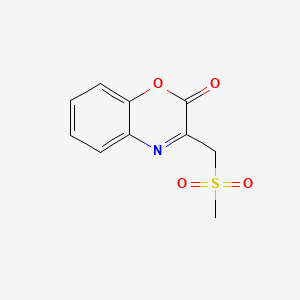 3-(Methylsulfonylmethyl)-1,4-benzoxazin-2-one