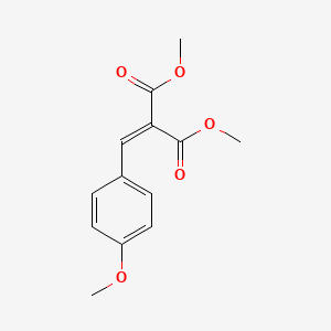 molecular formula C13H14O5 B1294992 Dimethyl (p-methoxybenzylidene)malonate CAS No. 7443-25-6