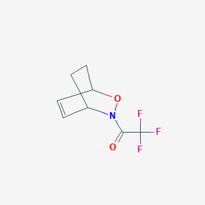 B012950 2,2,2-Trifluoro-1-(2-oxa-3-azabicyclo[2.2.2]oct-5-en-3-yl)ethanone CAS No. 110658-87-2