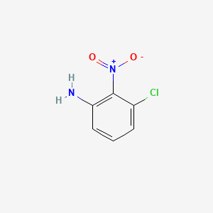 molecular formula C6H5ClN2O2 B1295001 3-Chloro-2-nitroaniline CAS No. 59483-54-4