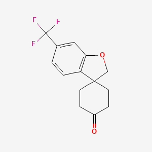 6-(Trifluoromethyl)-2H-spiro[benzofuran-3,1'-cyclohexan]-4'-one