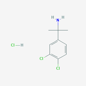 2-(3,4-Dichlorophenyl)propan-2-amine hydrochloride