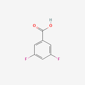 molecular formula C7H4F2O2 B1295007 3,5-二氟苯甲酸 CAS No. 455-40-3