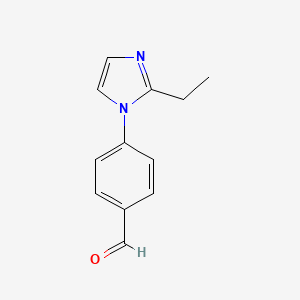 4-(2-Ethyl-1H-imidazol-1-yl)benzaldehyde