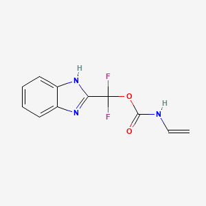 (1H-Benzimidazol-2-yl)(difluoro)methyl ethenylcarbamate