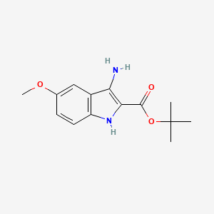 tert-butyl 3-amino-5-methoxy-1H-indole-2-carboxylate