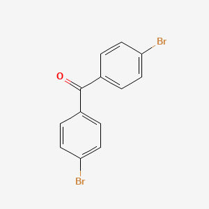 molecular formula C13H8Br2O B1295017 4,4'-二溴二苯甲酮 CAS No. 3988-03-2