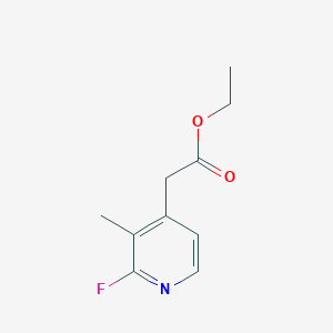 Ethyl 2-fluoro-3-methylpyridine-4-acetate