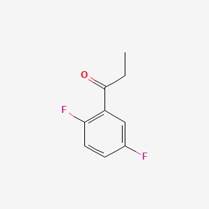 molecular formula C9H8F2O B1295022 2',5'-Difluoropropiophenone CAS No. 29112-90-1