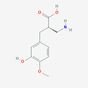 (S)-3-Amino-2-(3-hydroxy-4-methoxybenzyl)propanoic acid