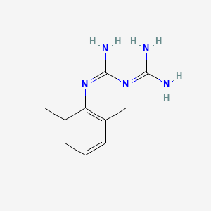 molecular formula C10H15N5 B1295023 1-(2,6-二甲苯基)双胍 CAS No. 29213-16-9