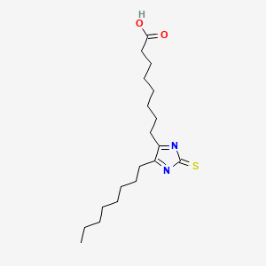 2H-Imidazole-4-octanoic acid, 5-octyl-2-thioxo-