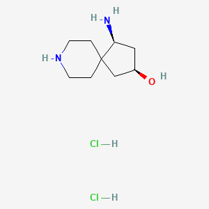 (2S,4S)-4-Amino-8-azaspiro[4.5]decan-2-ol dihydrochloride