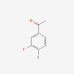 molecular formula C8H6F2O B1295030 3',4'-二氟苯乙酮 CAS No. 369-33-5