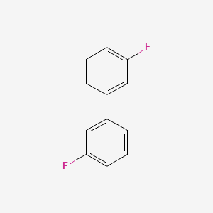 molecular formula C12H8F2 B1295032 3,3'-Difluoro-1,1'-biphenyl CAS No. 396-64-5