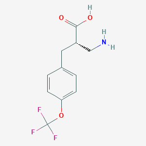 (S)-3-Amino-2-(4-(trifluoromethoxy)benzyl)propanoic acid