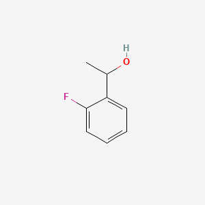 molecular formula C8H9FO B1295034 1-(2-Fluorophenyl)ethanol CAS No. 445-26-1