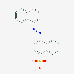 4-(Naphthalen-1-yldiazenyl)naphthalene-1-sulfonic acid