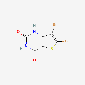 6,7-Dibromothieno[3,2-d]pyrimidine-2,4(1H,3H)-dione