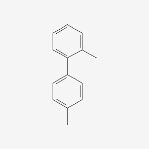 molecular formula C14H14 B1295036 2,4'-Dimethylbiphenyl CAS No. 611-61-0