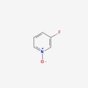 molecular formula C5H4FNO B1295037 3-Fluoropyridine 1-oxide CAS No. 695-37-4